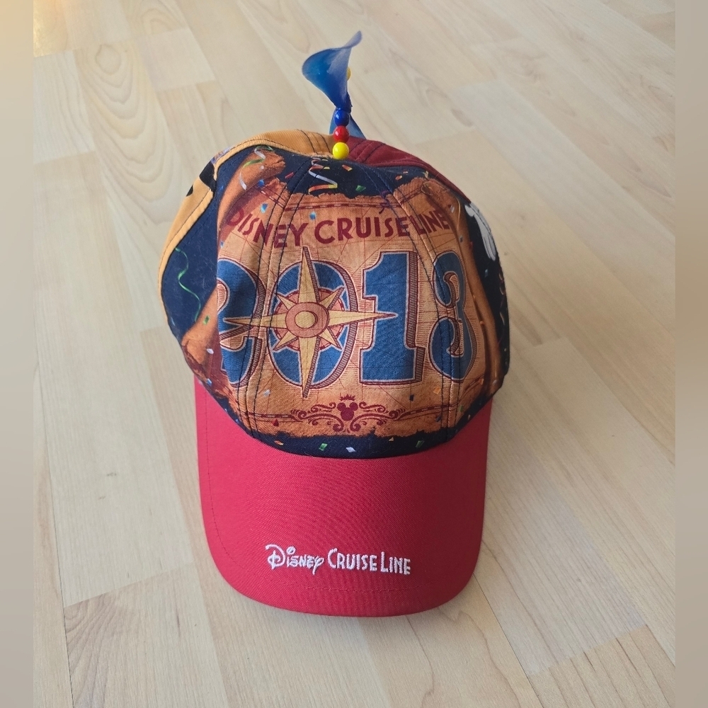 Walt Disney Cruise line kids youth Mickey Mouse Donald Duck cap hat